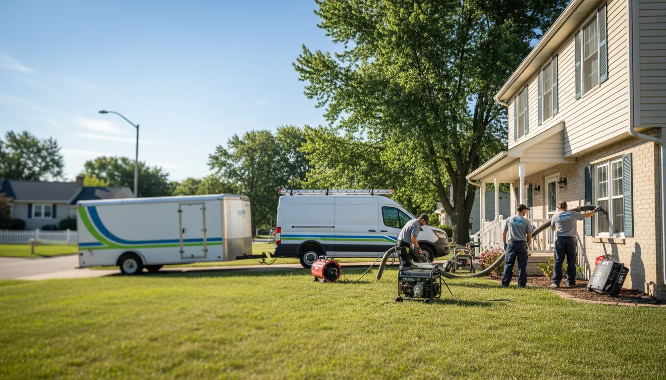 Flooded Basement Restoration And Cleanup With Repair in Newcomerstown, OH near me